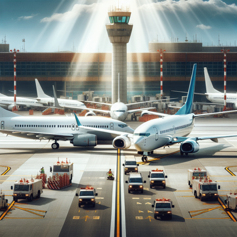 Alaska Airlines 737s Collide at Seattle Airport