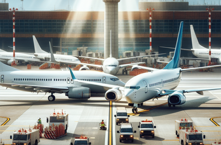 Alaska Airlines 737s Collide at Seattle Airport