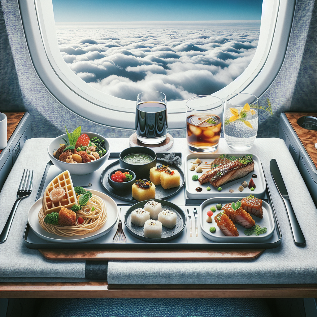 Alaska Airlines Unveils Upgraded First Class Menu
