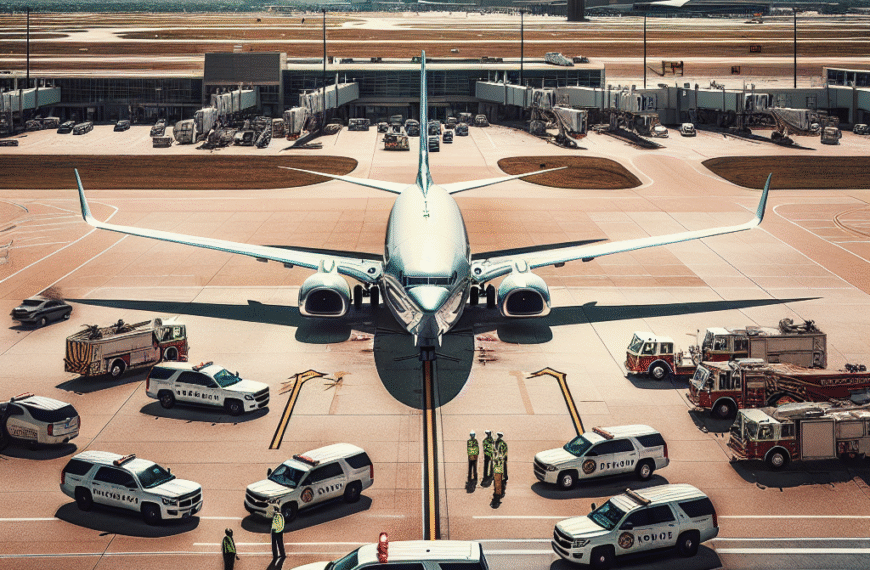 American Airlines Flight Delayed Due to Security Threat