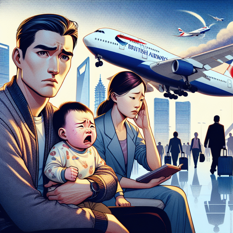 British Airways Kicks Family Off Flight Due to Baby's Rash