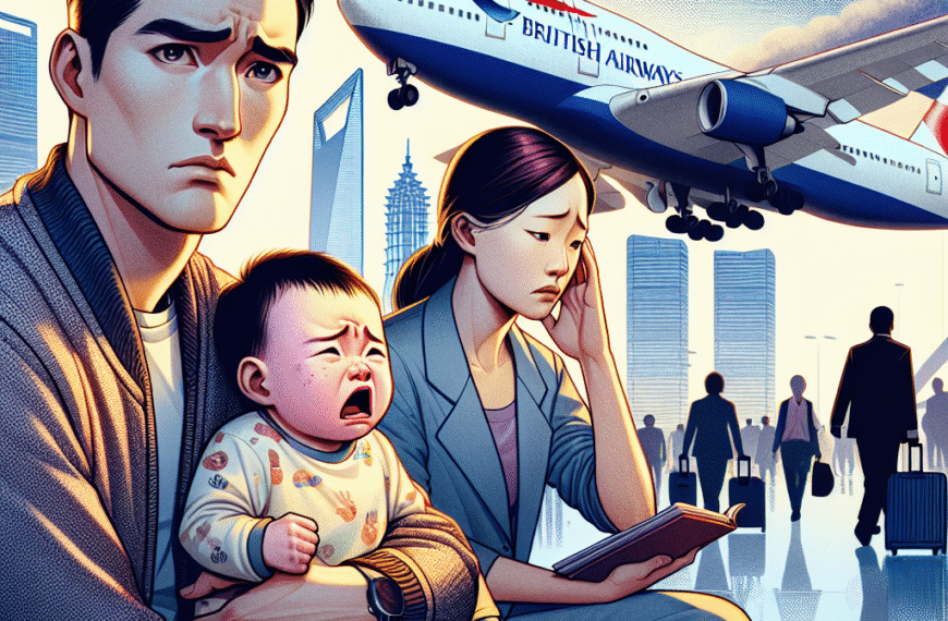 British Airways Kicks Family Off Flight Due to Baby's Rash