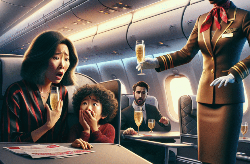 Cathay Pacific Serves Wine to Toddler in Business Class