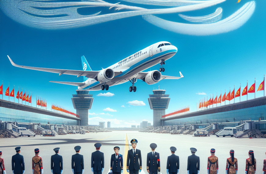 Embraer Marks Hunnu Air's Inaugural E195-E2 Flights to China