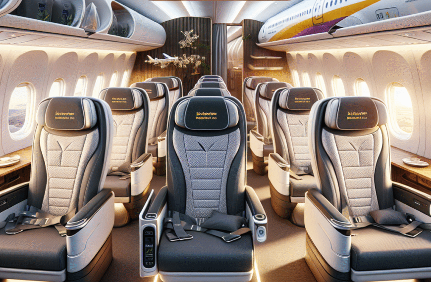 Eurowings Launches New Business Class Seats for Medium Haul