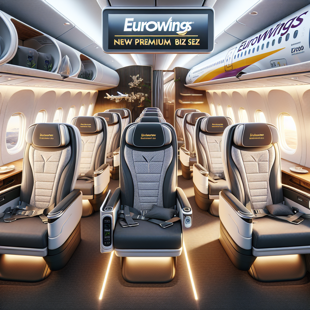Eurowings Launches New Business Class Seats for Medium Haul