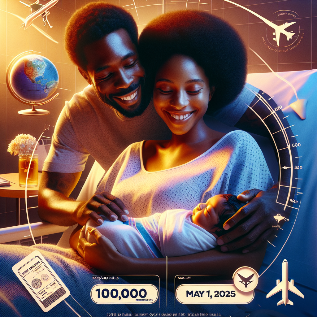 First Baby Born on May 1, 2025, Wins 100,000 AAdvantage Miles