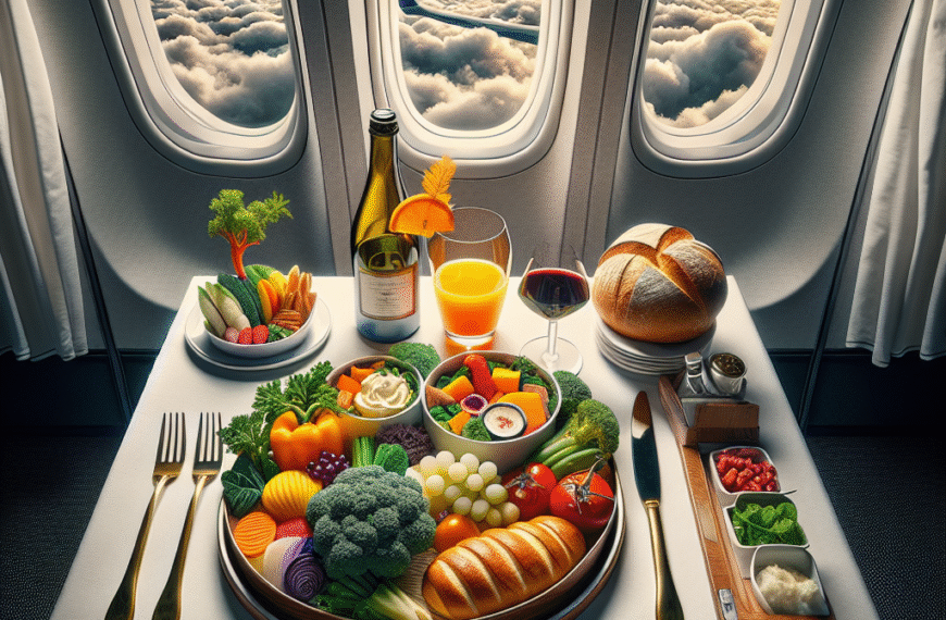 From Boring to Gourmet: How Airlines Are Elevating In-Flight Dining