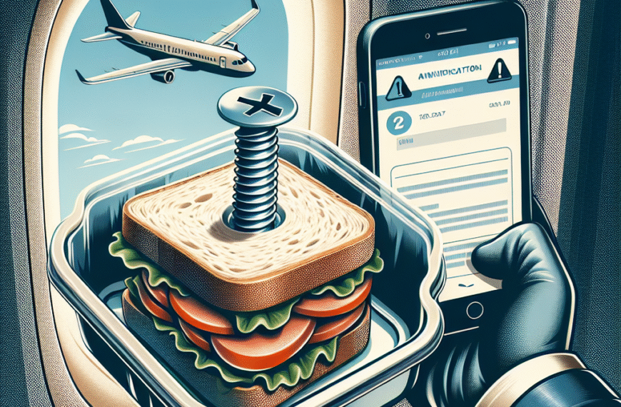 IndiGo Passenger Finds Plastic Screw in Sandwich