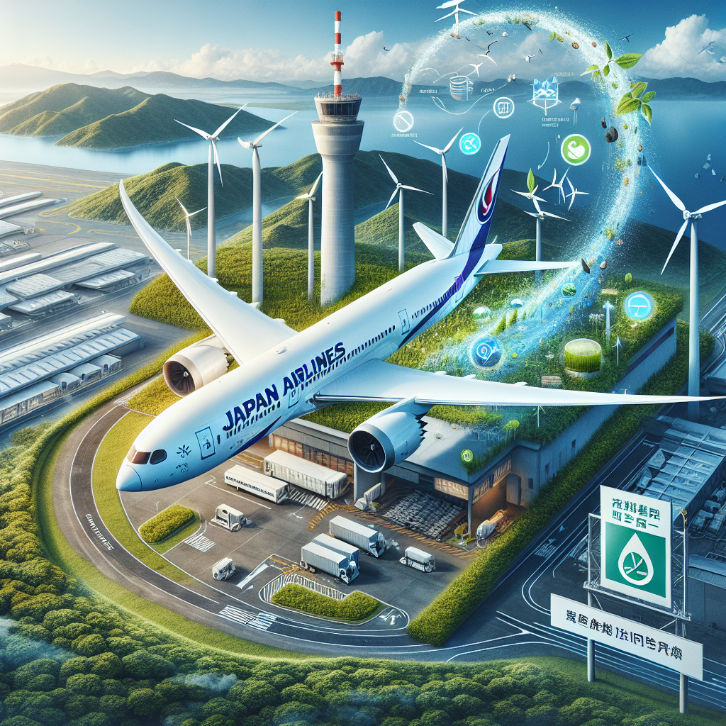 JAL Launches First Kansai Flight with Domestic SAF