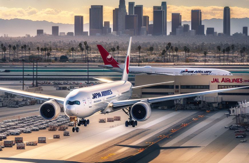 Japan Airlines Retires First 777-300ER on Final L.A. Flight