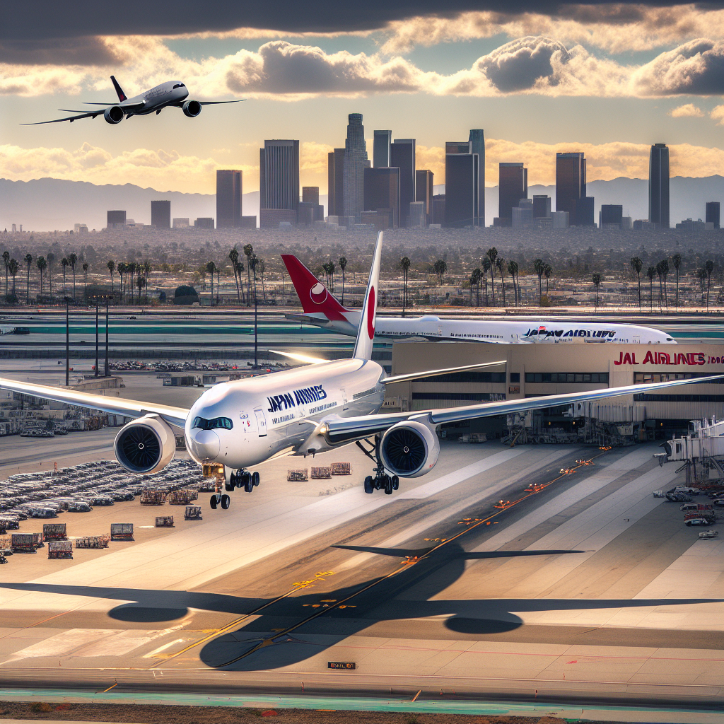 Japan Airlines Retires First 777-300ER on Final L.A. Flight