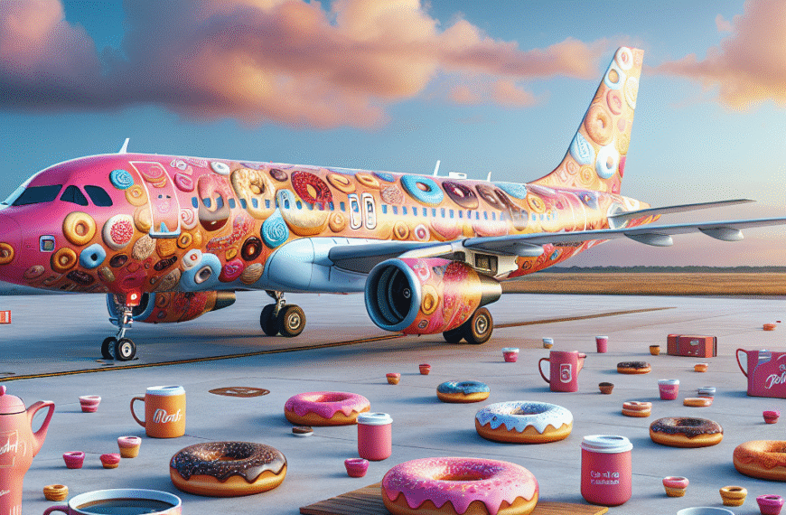 JetBlue and Dunkin’ Launch Special Airbus A320 Livery