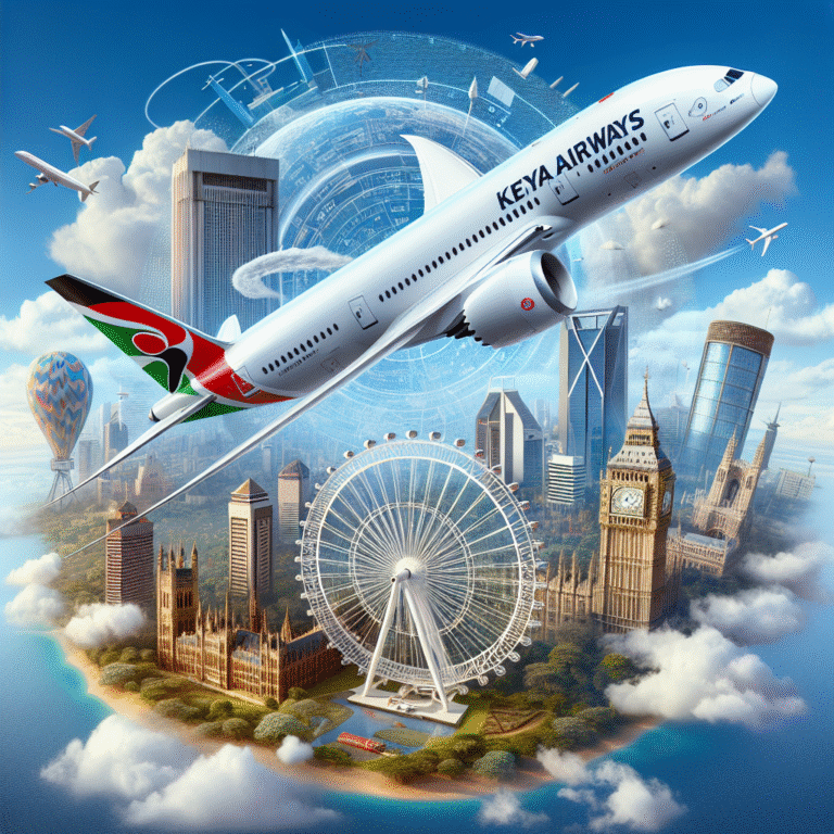 Kenya Airways Launches New Flights to Gatwick Airport