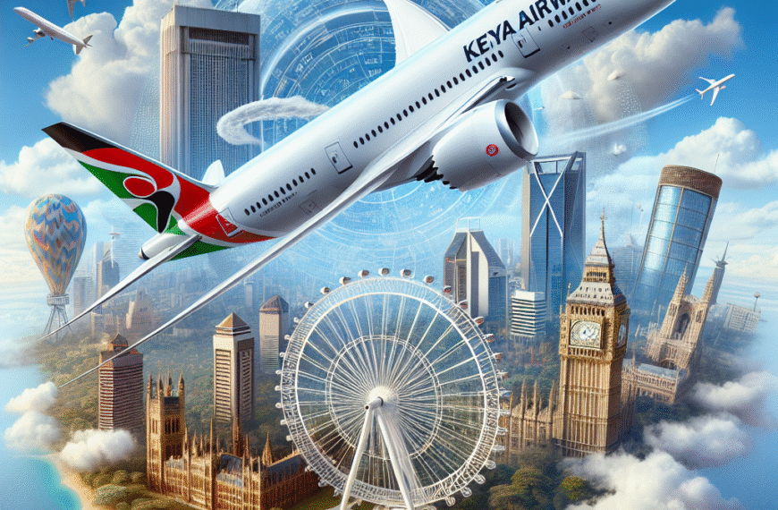 Kenya Airways Launches New Flights to Gatwick Airport
