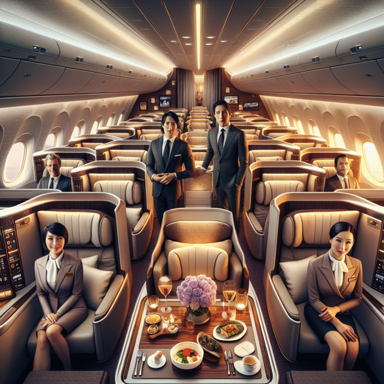 Luxury in the Skies: Top Airlines Redefining In-Flight Comfort