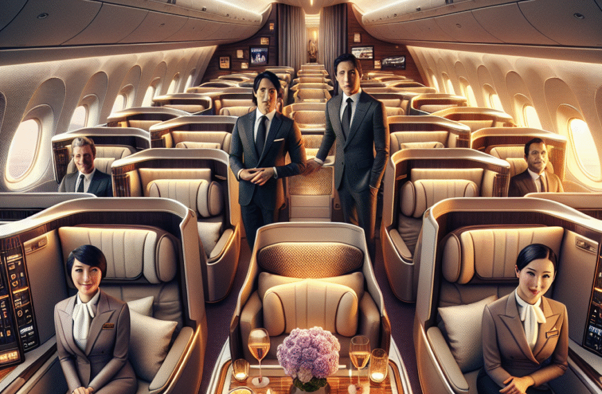 Luxury in the Skies: Top Airlines Redefining In-Flight Comfort
