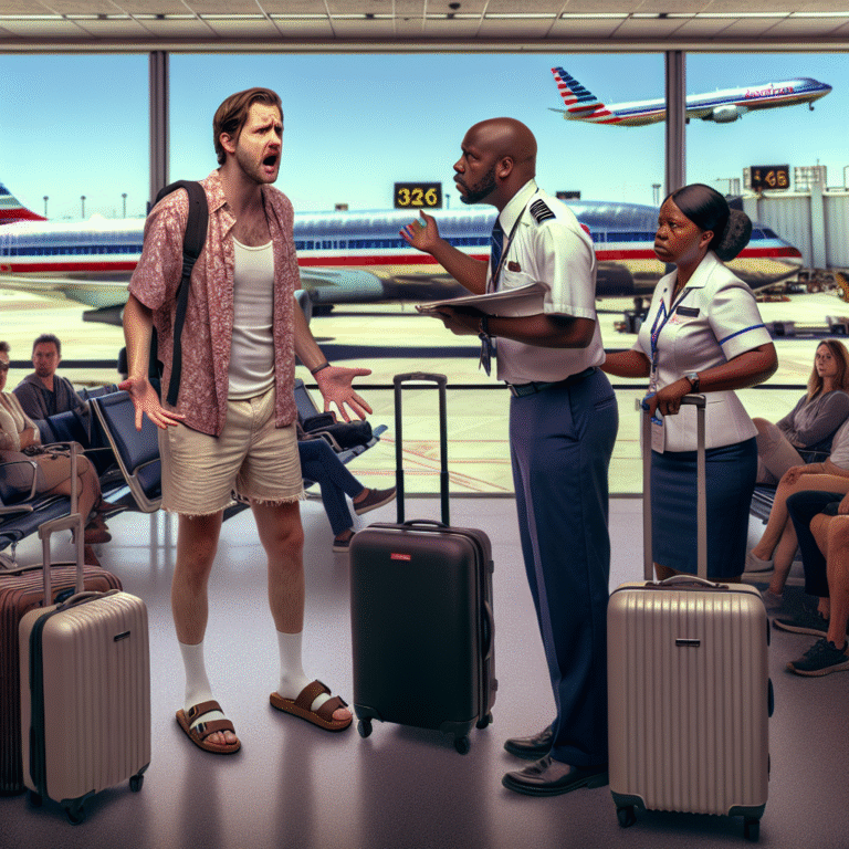 Passenger Denied Boarding on LA to Sydney American Airlines Flight