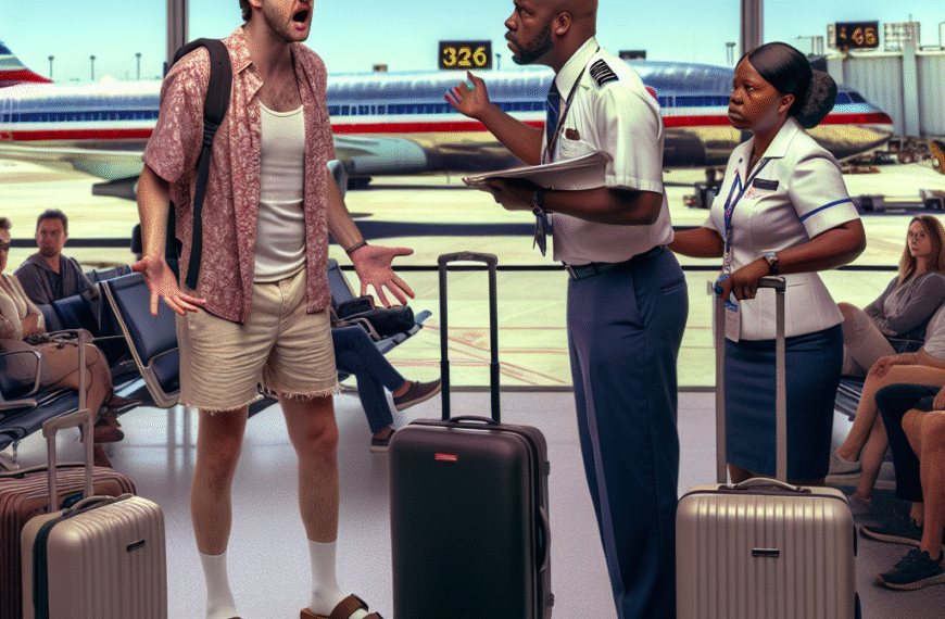 Passenger Denied Boarding on LA to Sydney American Airlines Flight