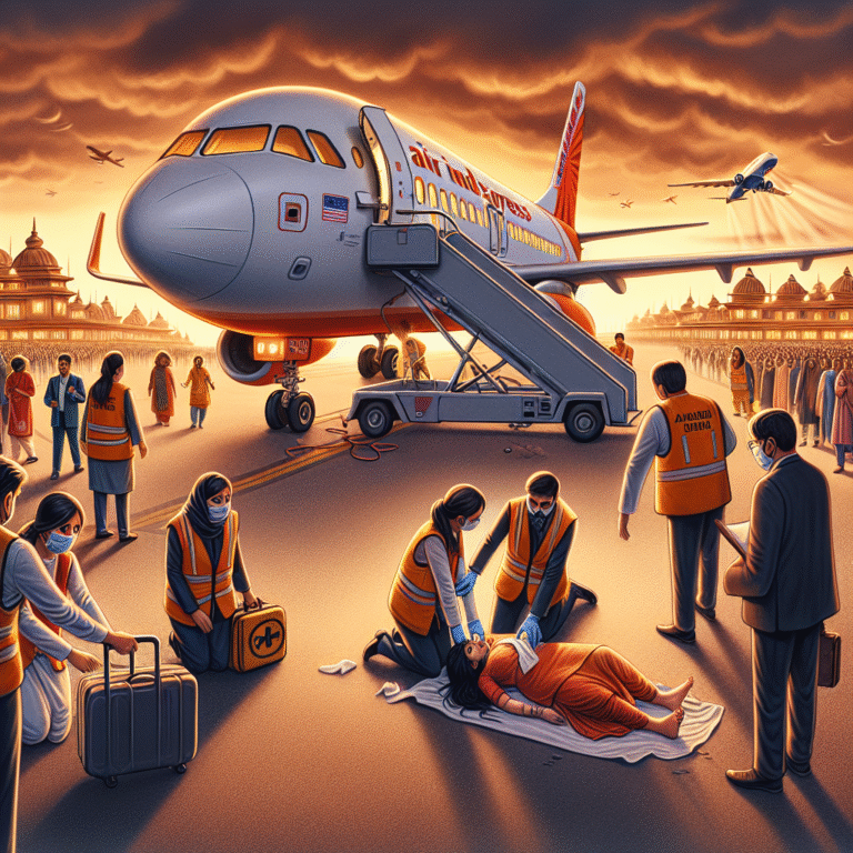 Passenger Falls Ill on Air India Express Flight to Jaipur