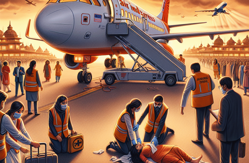 Passenger Falls Ill on Air India Express Flight to Jaipur