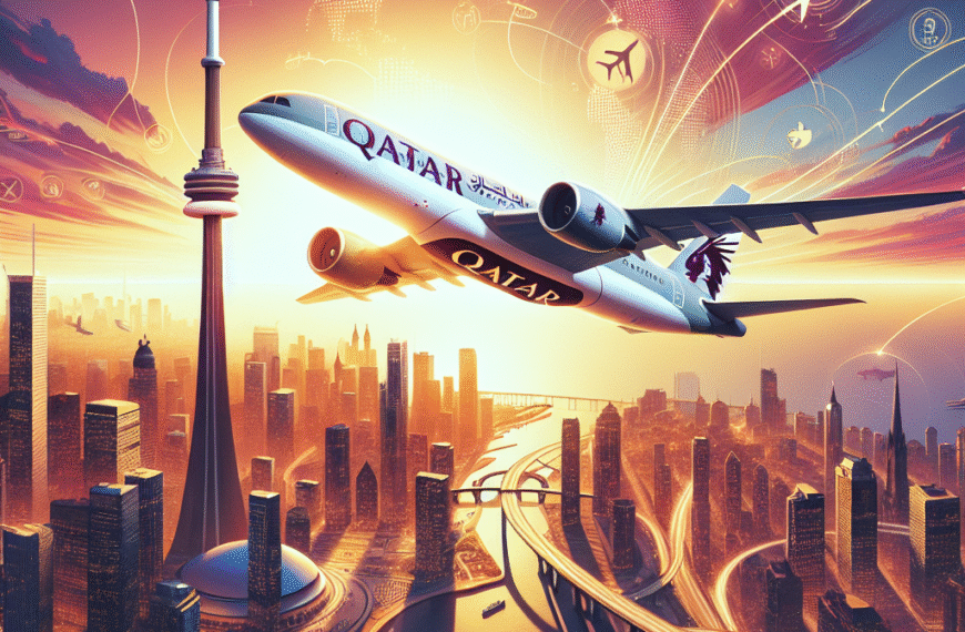 Qatar Airways Boosts Flights to Toronto and Sao Paulo