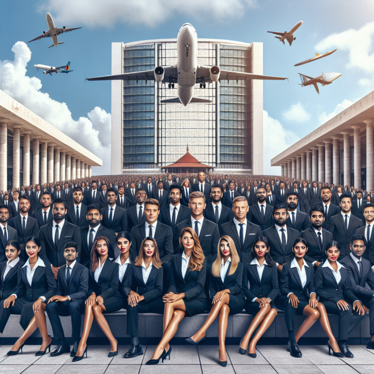 SriLankan Airlines Sees 12,000 Applicants for Cabin Crew
