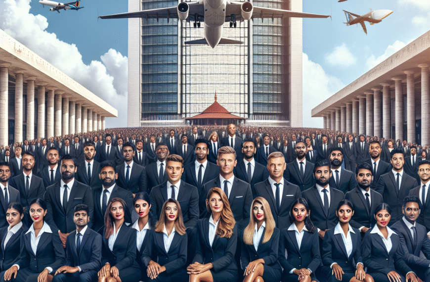 SriLankan Airlines Sees 12,000 Applicants for Cabin Crew