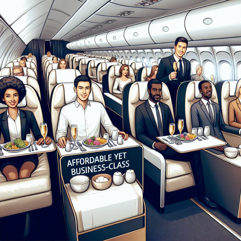 Tips to Fly Business Class for Less