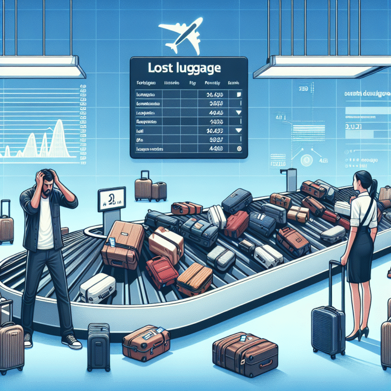 UK Airlines Struggling with Lost Luggage: No. 4 Shocks!