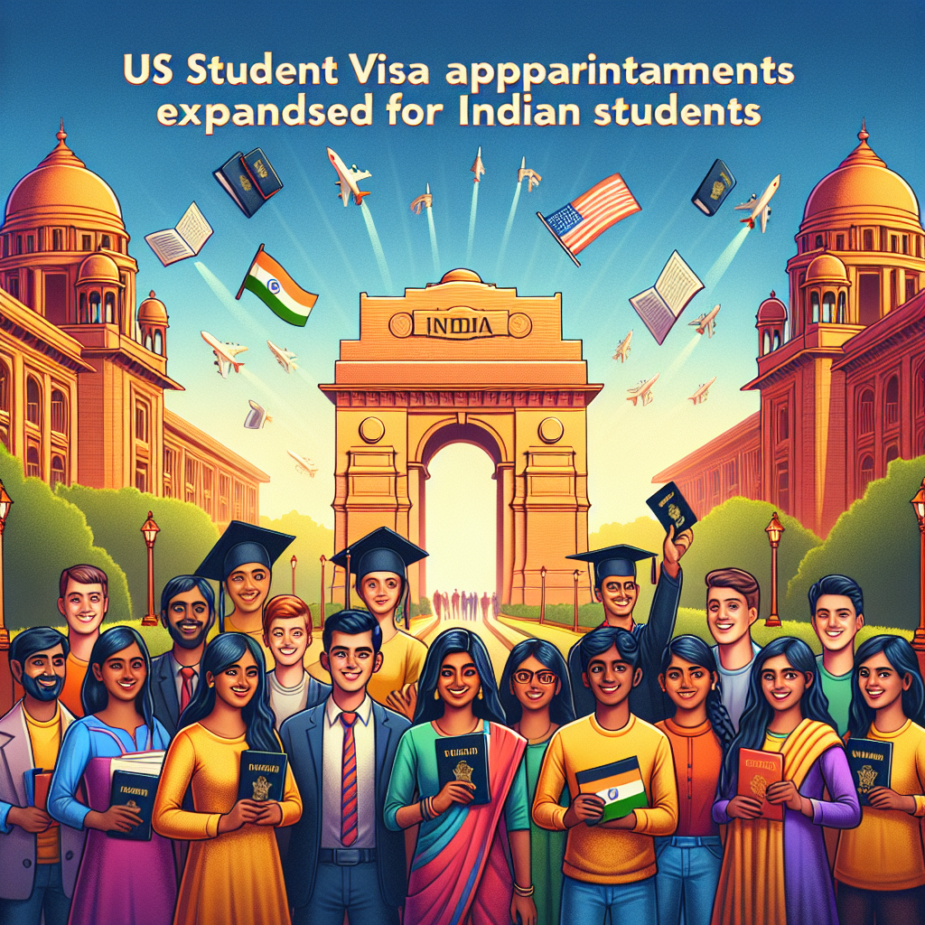 US Embassy Announces New Student Visa Slots for Indian Students