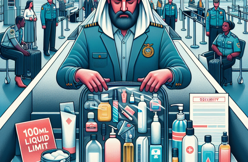 Why Airlines Limit Cabin Liquids to 100ml
