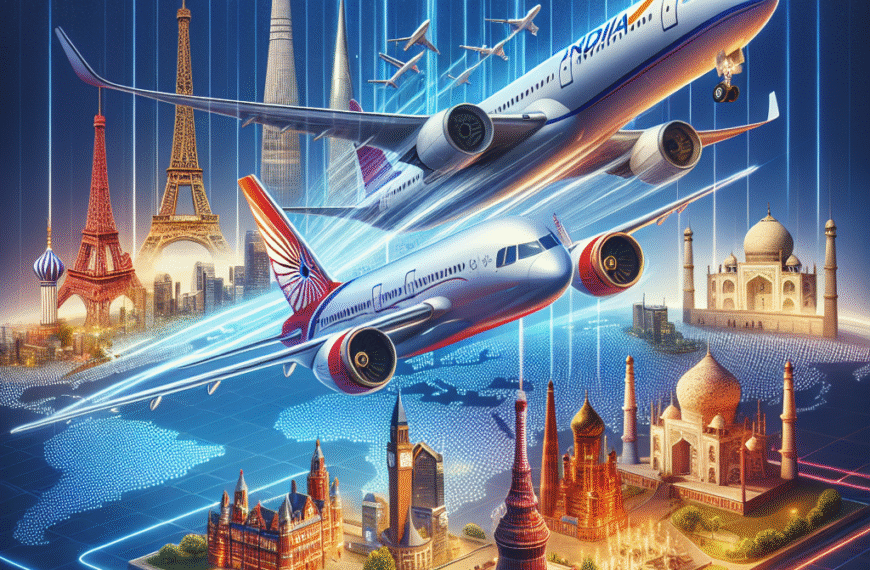 Air India Partners with 4 Airlines to Boost Asia, Europe Routes