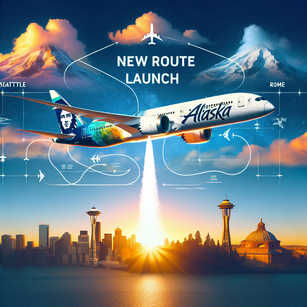 Alaska Airlines Announces Seattle-Rome Service for 2026