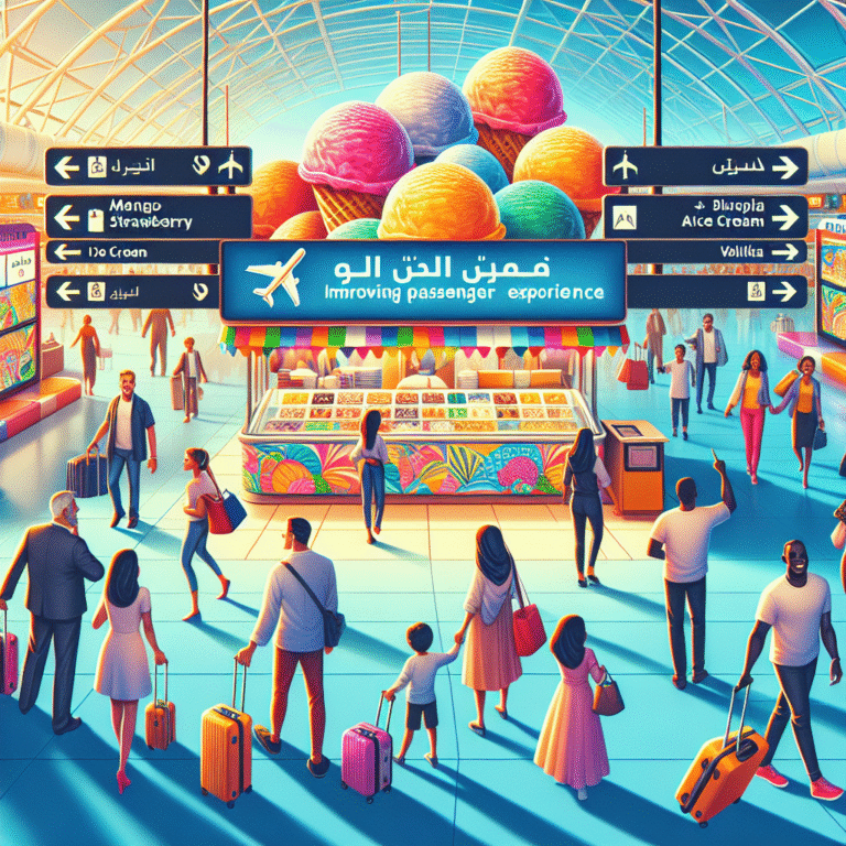 Emirates Offers Free Ice Cream at Dubai Airport!