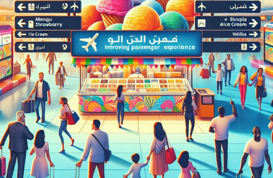 Emirates Offers Free Ice Cream at Dubai Airport!