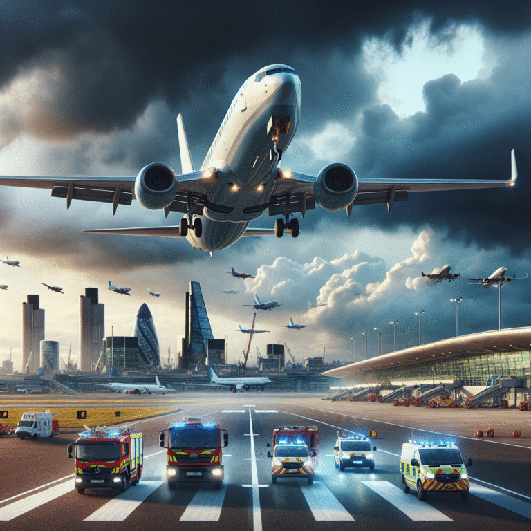 Fire Crews Respond to British Airways Flight at Heathrow